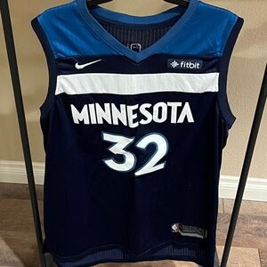 Rare stitched #32 Timberwolves jersey